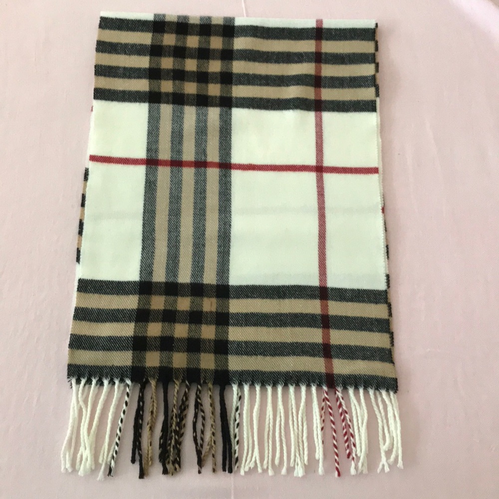 Soft Cashmere Feel Plaid 100% Acrylic Scarf